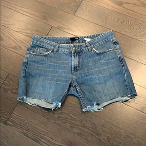 H&M denim cutoffs